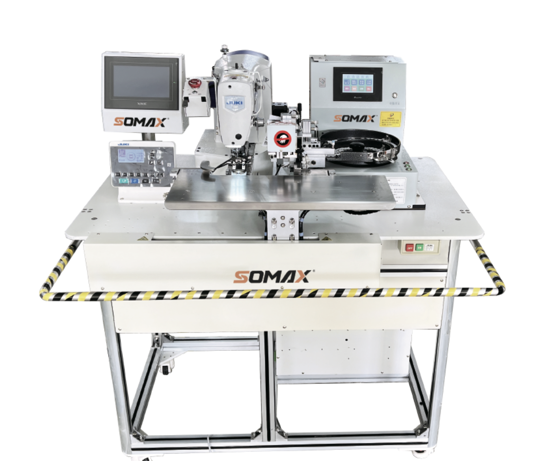 Auto Polo Shirts Buttoning Machine