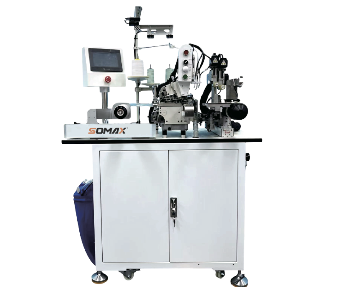 Rib Button Attachment Machine