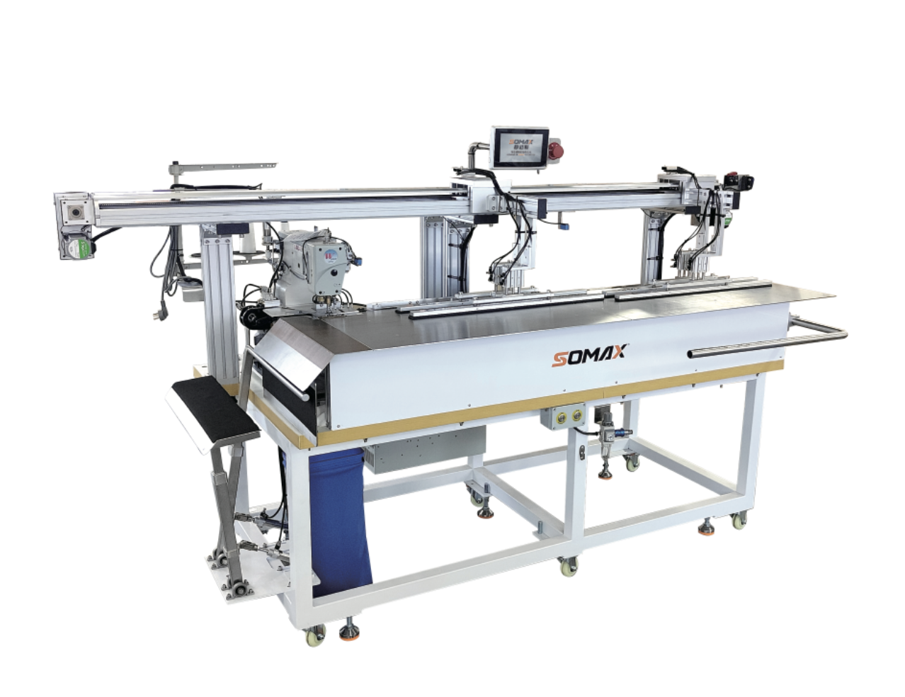 Automatic Open Single Piece Button/Sleeve Hemmer