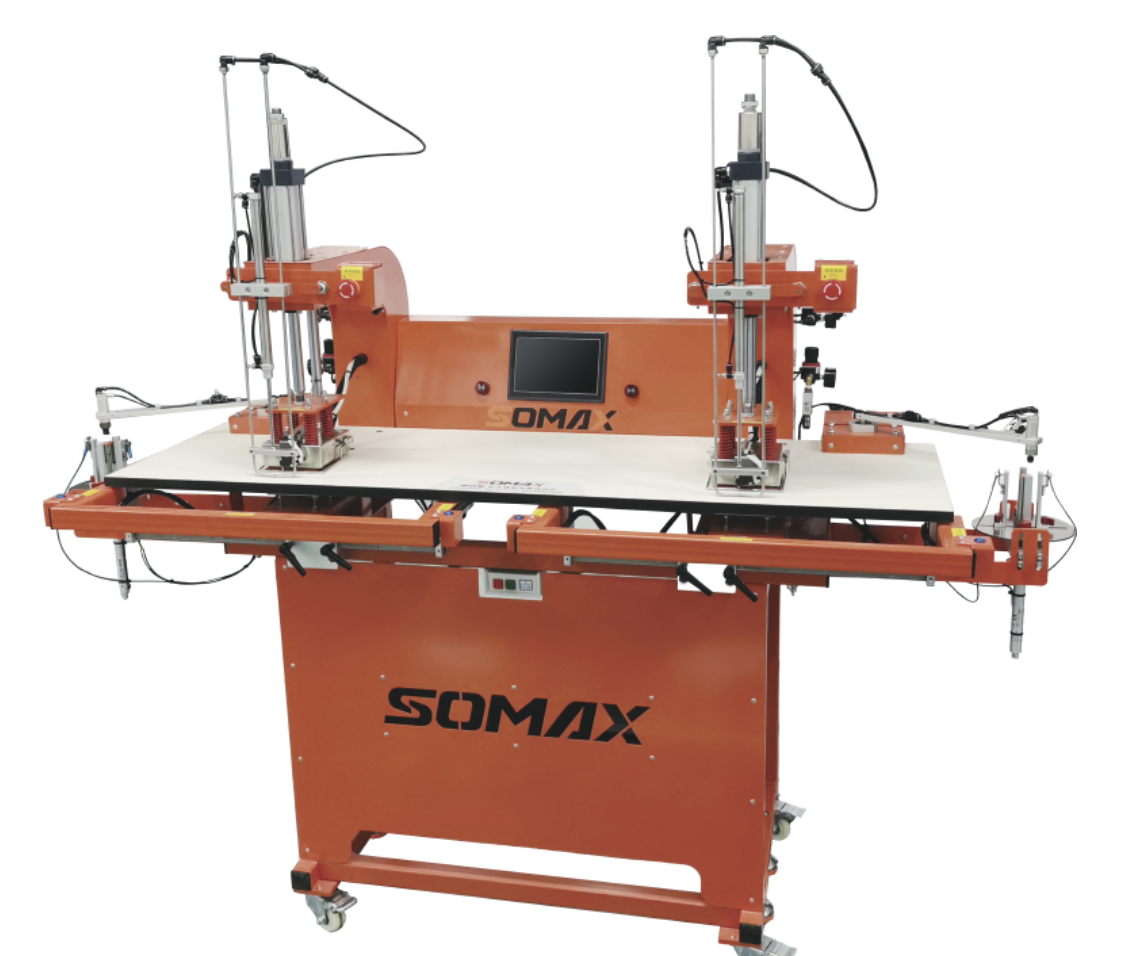 Twin Head Auto Scalding Machine