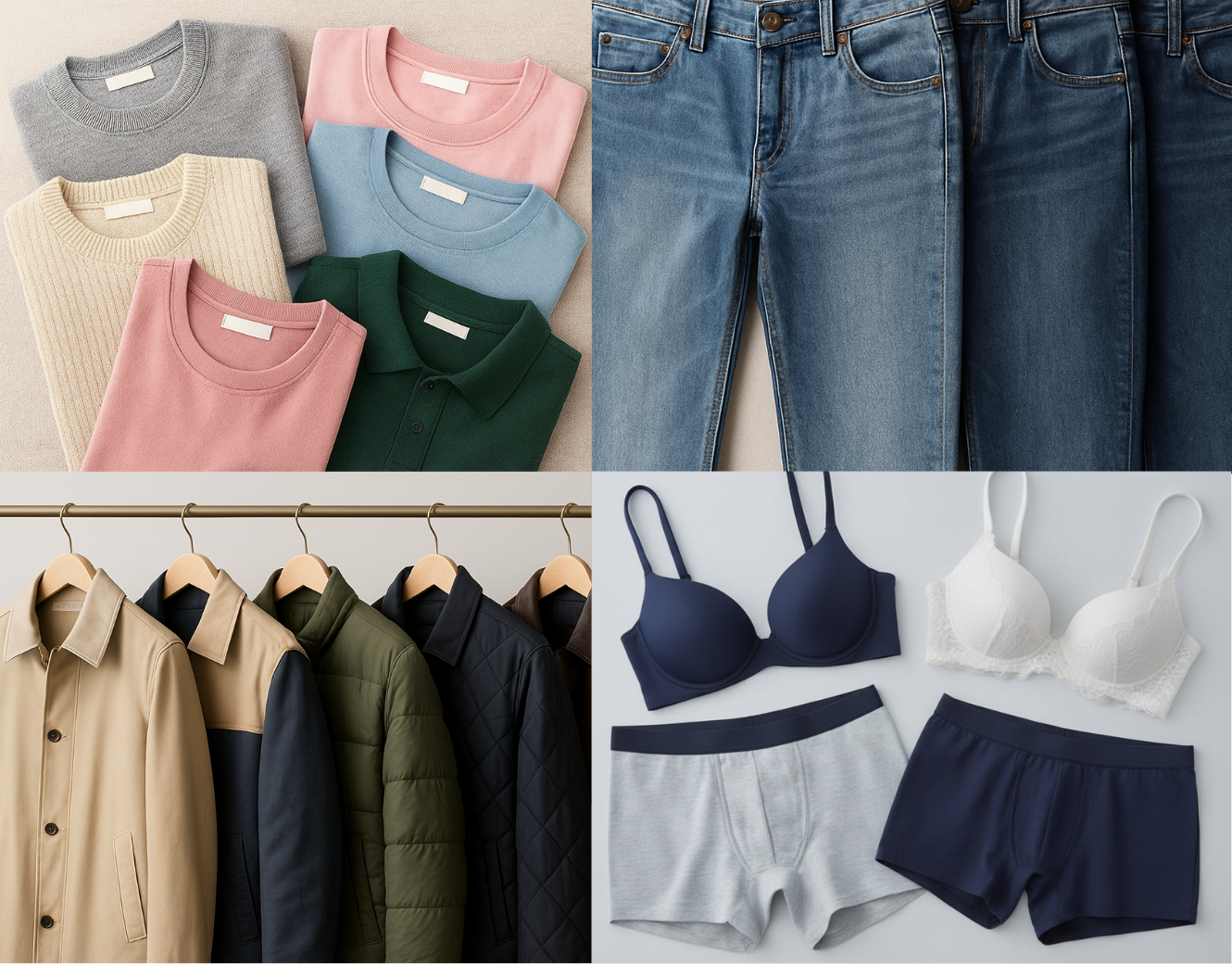 Apparel (Knit, Denim, Jacket & Lingerie)